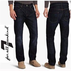 7 For All Mankind Austyn Relaxed Fit Straight Leg Jeans Size 36